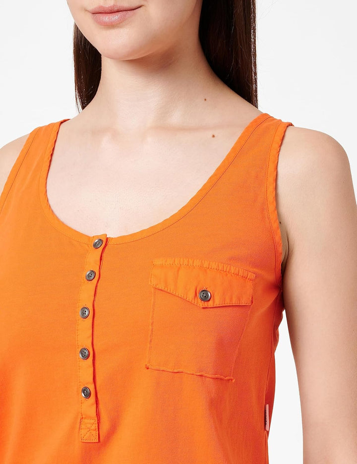 REPLAY Damen Kleid, 449 Bright Orange