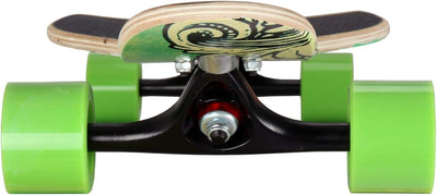 FunTomia Longboard mit 3 Flex Stufen Drop Through Cruiser Komplettboard Mach1 Speed Kugellager T-Too