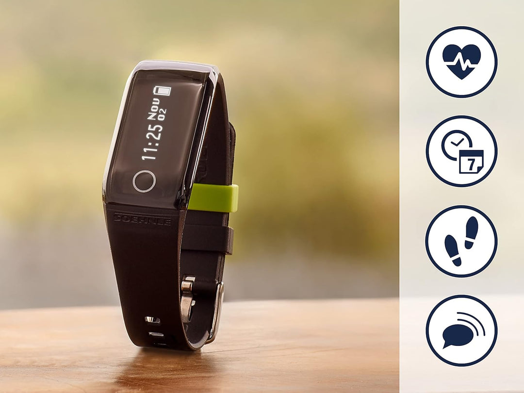 Soehnle Fitnesstracker Fit Connect 200 HR mit Bluetooth-Anbindung, Fitnessarmband mit bis zu 10 Tage