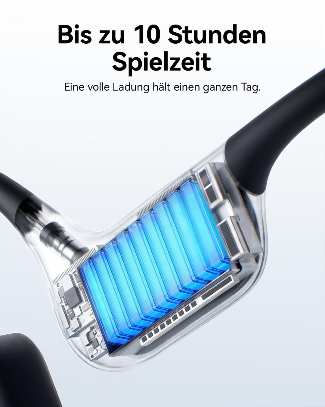 SANAG Knochenschall Schwimmen Kopfhörer, IP68 Wasserdicht, 64GB MP3 Player, Bluetooth 6.0 Sport Kopf