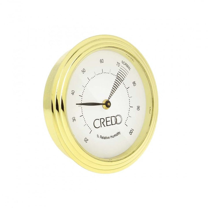 Crédo Hygrometer Feder 55mm Doré