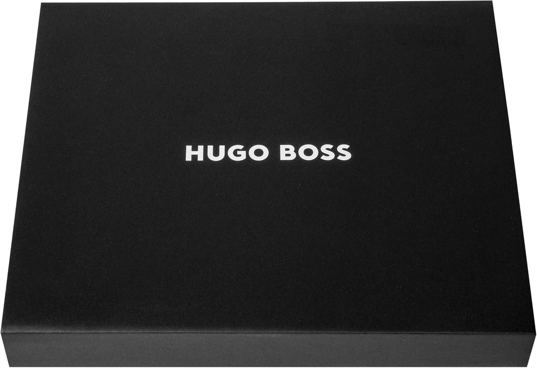 Hugo Boss Schreibmappe Pinstripe Black A5 Schwarz