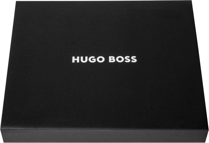 Hugo Boss Schreibmappe Pinstripe Black A5 Schwarz