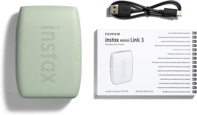 INSTAX Mini Link 3 Smartphone Photo Printer, Sage Green, Sage Green