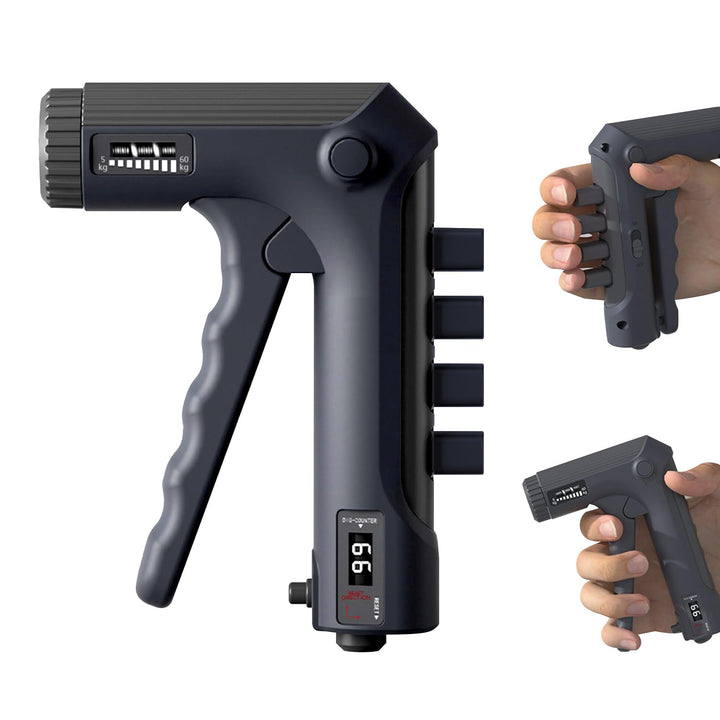 Handkraft Trainer, Grip Strength Trainer Einstellbar, Grifftrainer für Hand Training, Finger Trainer
