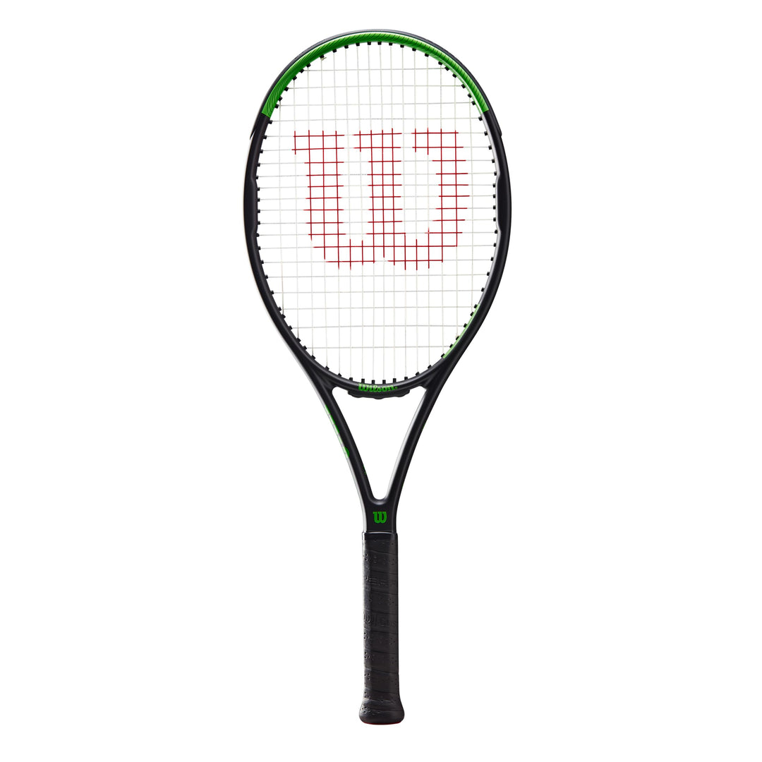 Wilson Tennisschläger BLADE FEEL 103, Fortgeschrittene Spieler, Carbon/Basaltfasern, Grün/Grau/Schwa
