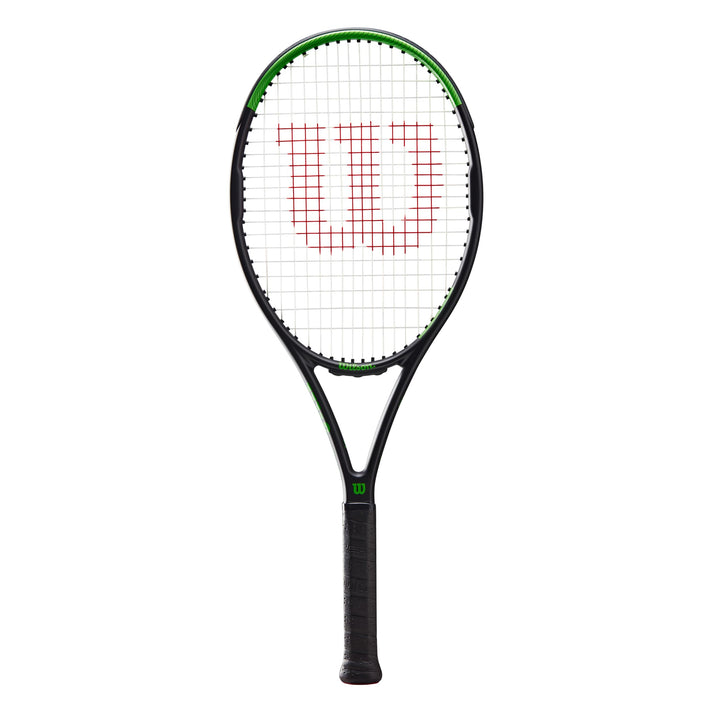 Wilson Tennisschläger BLADE FEEL 103, Fortgeschrittene Spieler, Carbon/Basaltfasern, Grün/Grau/Schwa