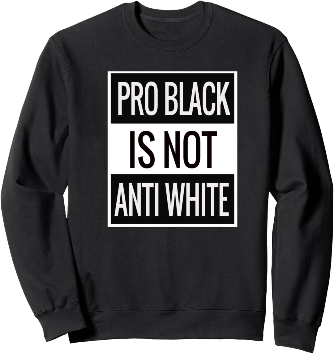 Black Lives Matter Equality Friedlicher Protest BLM Sweatshirt