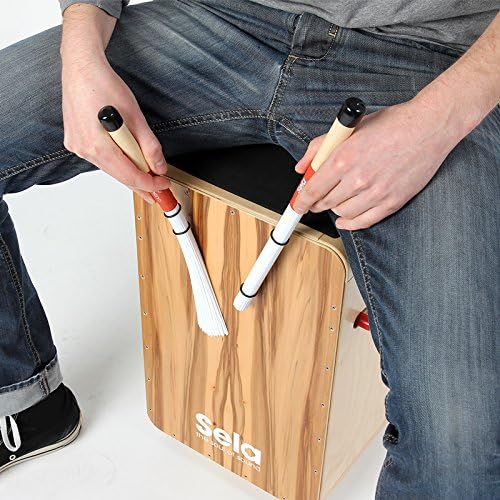 Sela SE 035 Cajon Brush 180 für Cajons, Percussion Instrumente und Schlagzeug, Cajon Zubehör, Drum S