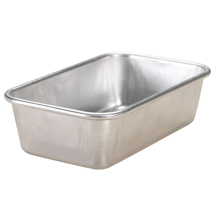 Nordic Ware Kastenform aus natürlichem Aluminium, L 22,9 cm, B 13,5 cm, H 7 cm, silberfarben, Silber