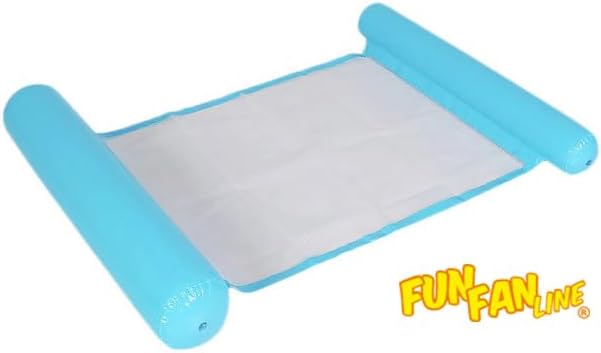 Packung 2 x aufblasbare Wasserhängematte Liegestuhl Entspannen Pool, aufblasbare Matratze, faltbar,