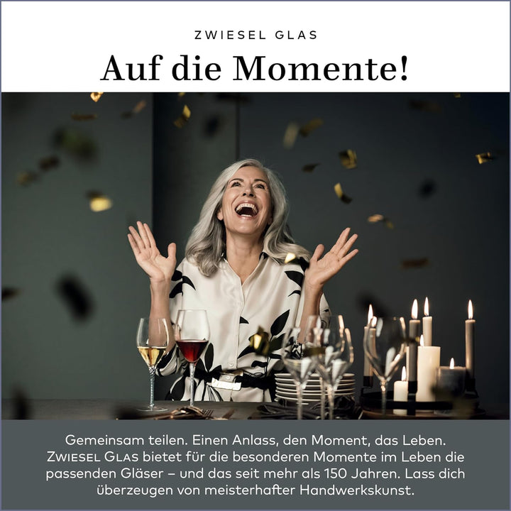Zwiesel Glas Rotwein Dekanter Pure (1 Stück), edle Karaffe für Rotwein mit Drop Protect Technologie,