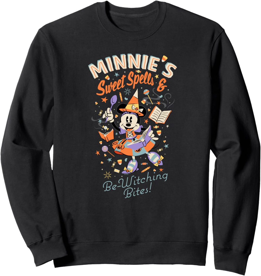 Disney Minnie’s Sweet Spells & Be-Witching Bites Halloween Sweatshirt
