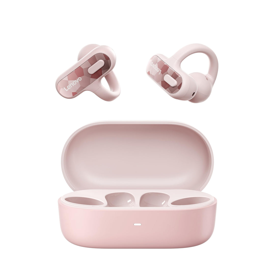 Lenovo Open-Ear Clip-on Earbuds X500 Pink | Bluetooth Kopfhörer | In Ear Kopfhörer | Kabellos