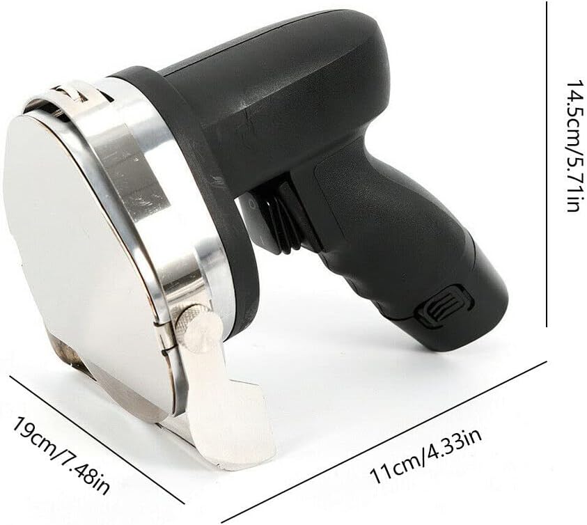 SHZICMY 80W Elektrisch Dönermesser Elektromesser Gyrosmesser Dönerschneider Grill Messer Wiederaufla