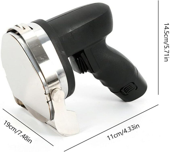 FUROMG Tragbar Kebab Knife Dönerschneider Dönermesser Kebabmesser Gyrosmesser Kebabschneider 80W Akk