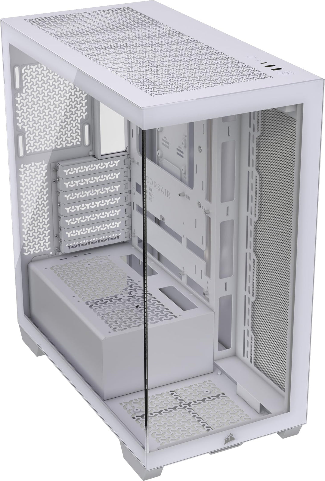 CORSAIR 3500X Mid-Tower ATX PC-Gehäuse - Gehärtetes Panorama-Glas - Umgekehrte Verbindung Motherboar