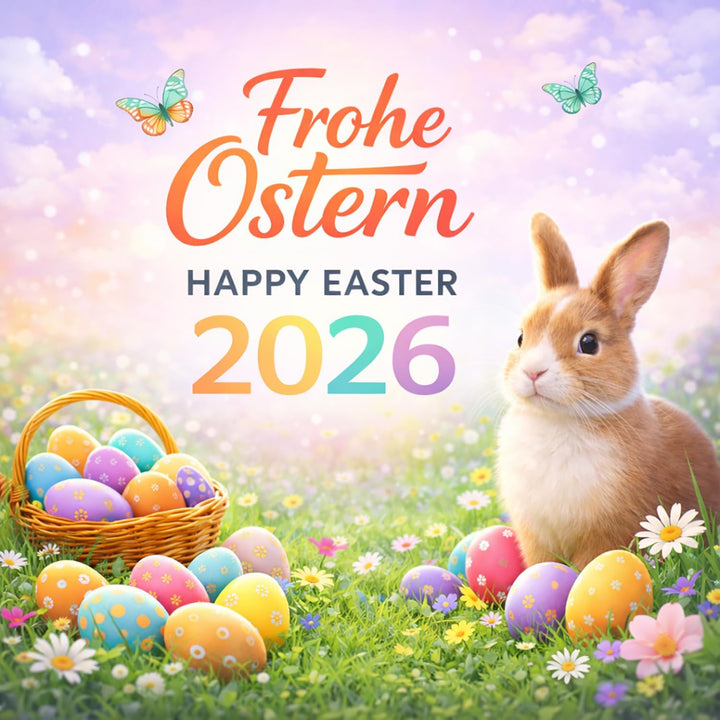com-four® 2X Stroh Osterhase handgemacht - Deko-Osterhase zur Osterdekoration - Strohfiguren für Ost