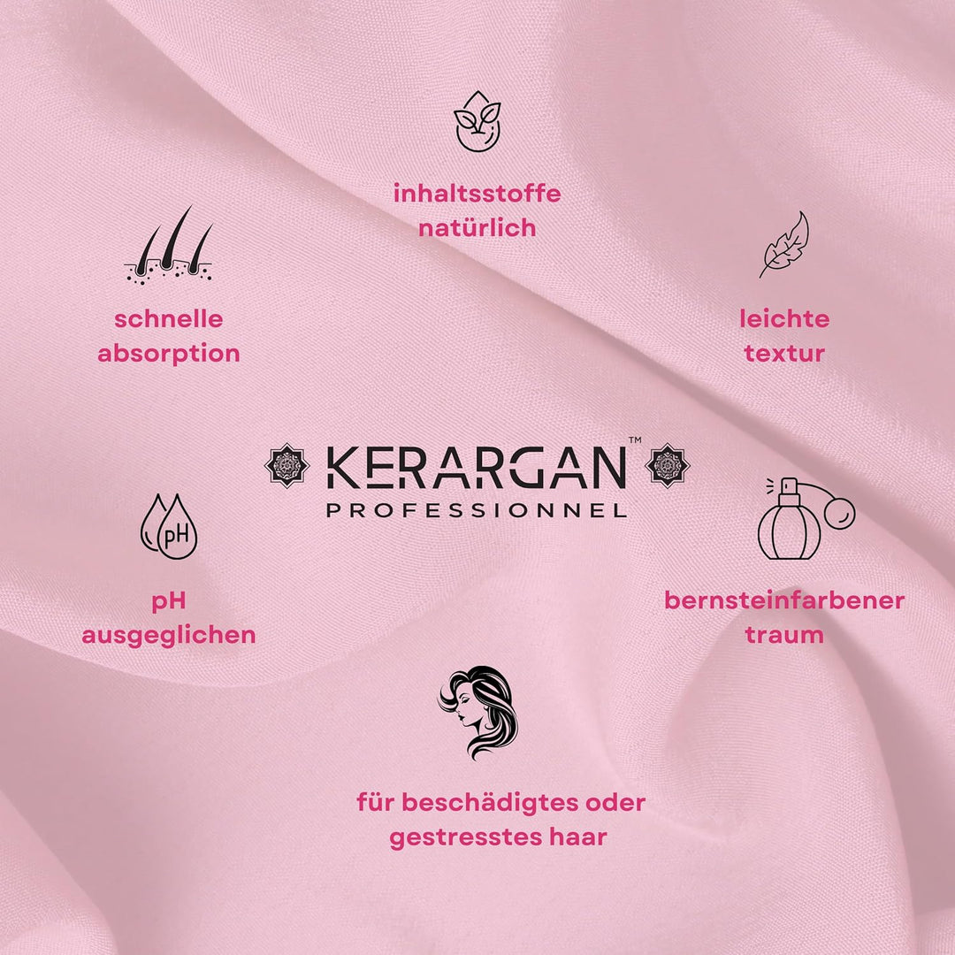 Kerargan - Duo Ultra Reparatur Shampoo & Maske mit Keratin für strapazierte und gestresste Haare - N