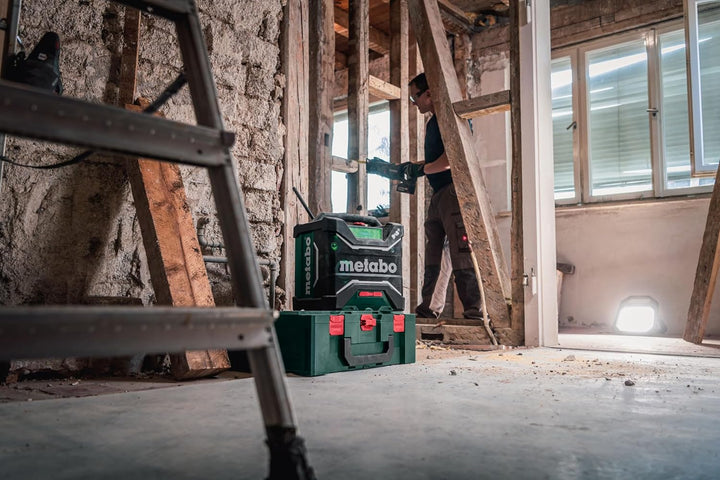 Metabo Akku-Baustellenradio RC 12-18 32W BT DAB+, 18 V, mit Bluetooth und AUX, Schutzklasse IP 54, R