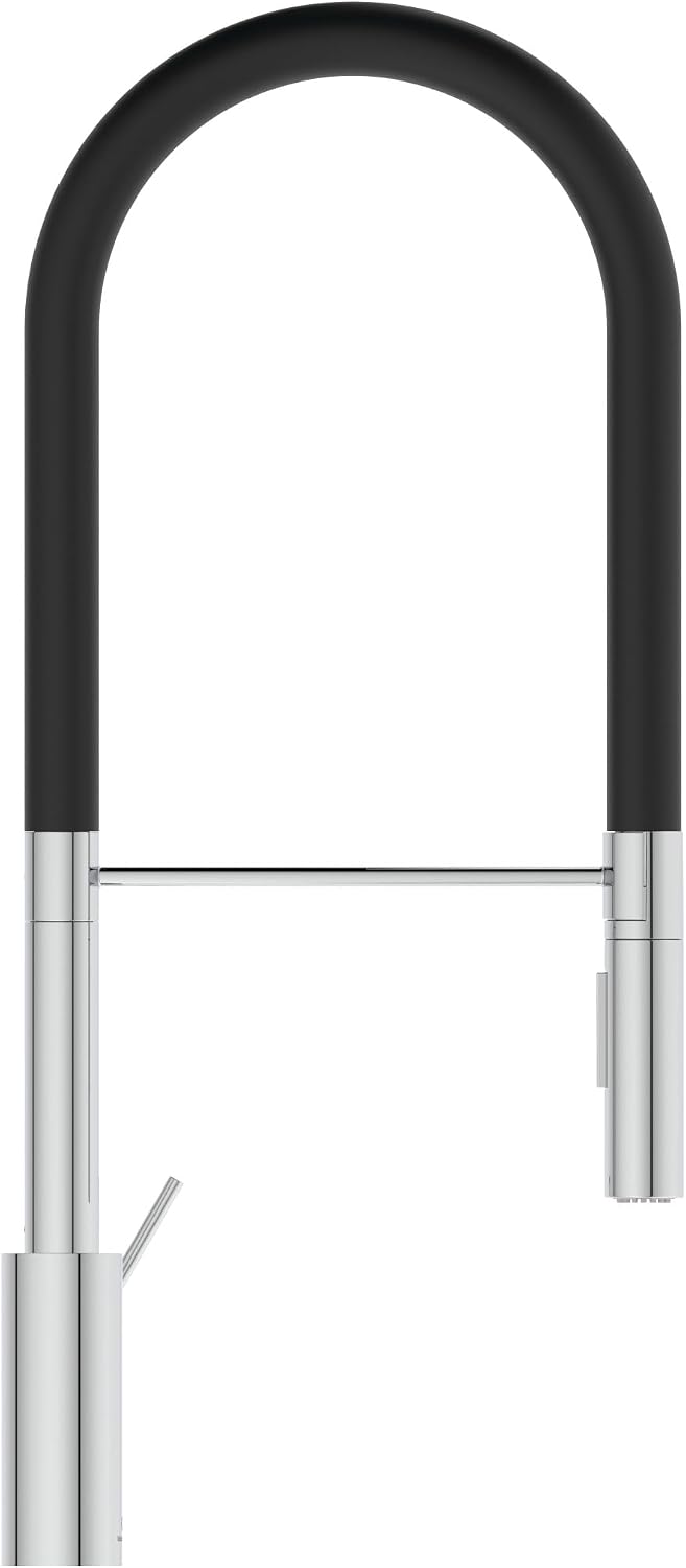 Ideal Standard – Gusto Küchenarmatur, Semi-Professional, mit 2-Funktionshandbrause an Silikonschlauc