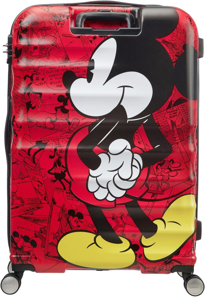 American Tourister Wavebreaker Disney Rot (Mickey Comics Red) L (77 cm - 96 L), Rot (Mickey Comics R