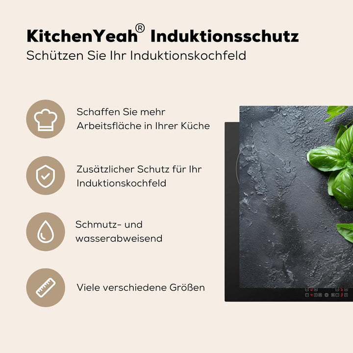 Herdabdeckplatte Einteilig Induktionsmatte Küche Abdeckung Ceranfeld Herd Abdeckplatte Deko Vinyl Ma