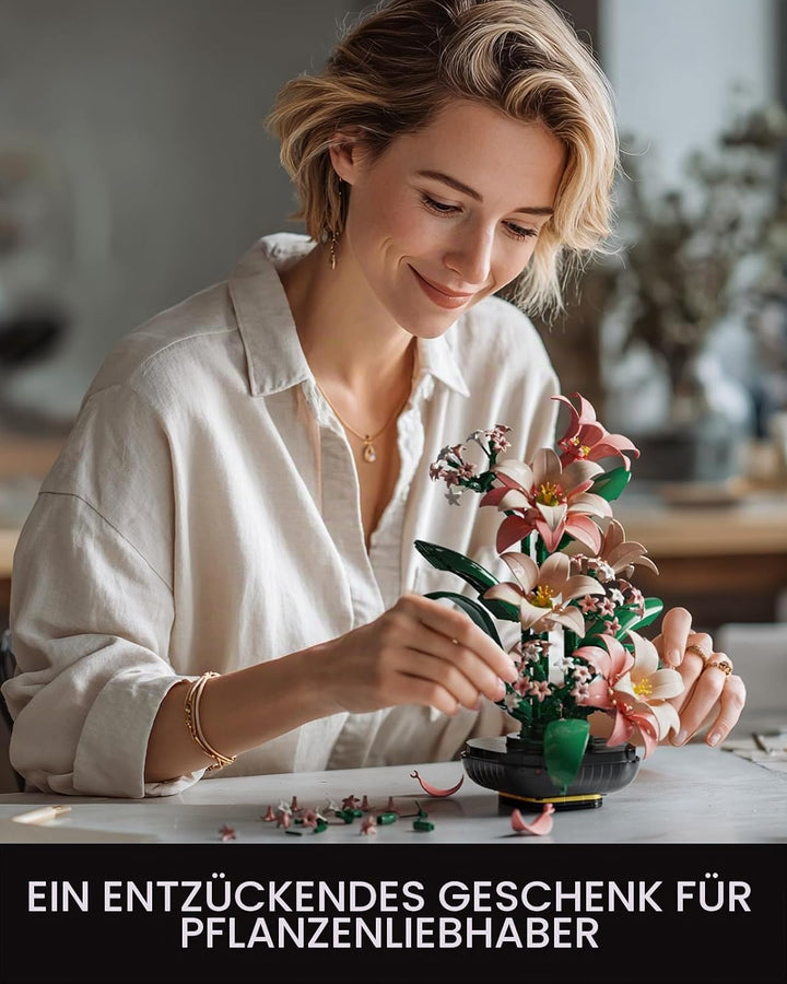 Nifeliz Lilien Blumen Bauset Bloom Up Serie, NF10398