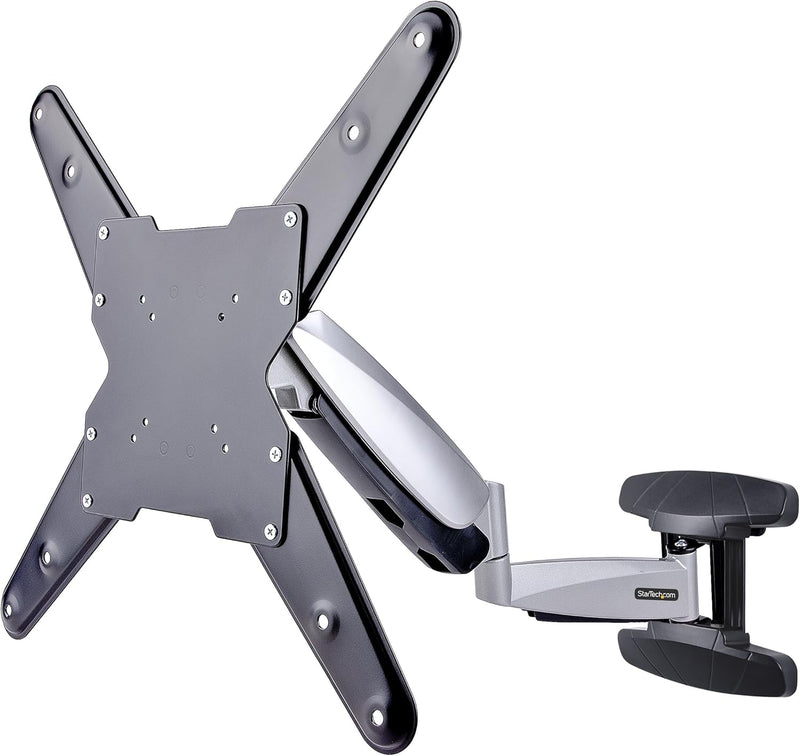 StarTech.com Staffa per TV a parete, Supporto per TV VESA orientabile, Braccio per display da 23 a 5