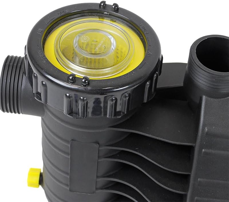 Selbstansaugende Aqua Plus 6 Filterpumpe mit 6 m³/h Umwälzleistung - Made in Germany, leise & korros