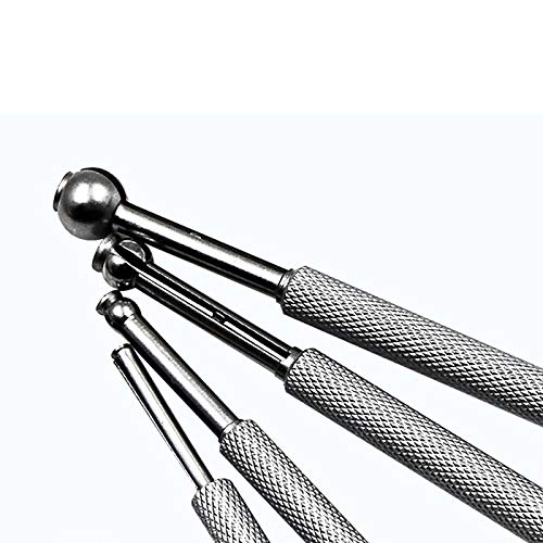 4pcs Teleskop-Bohrungsmessgerät Set, 3-13mm einstellbar Kleines Loch Vollkugel-Bohrungsmessgerät Kit