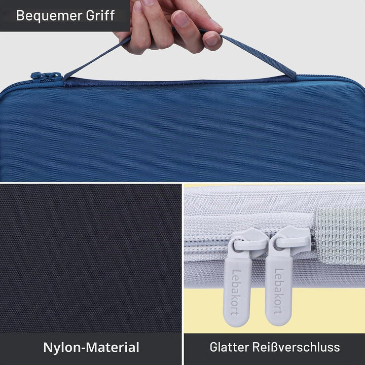 Hart Reise Schutz Hülle Etui Tasche für Logitech Pebble 2 Combo K380s K380 Tastatur und M350 Pebble