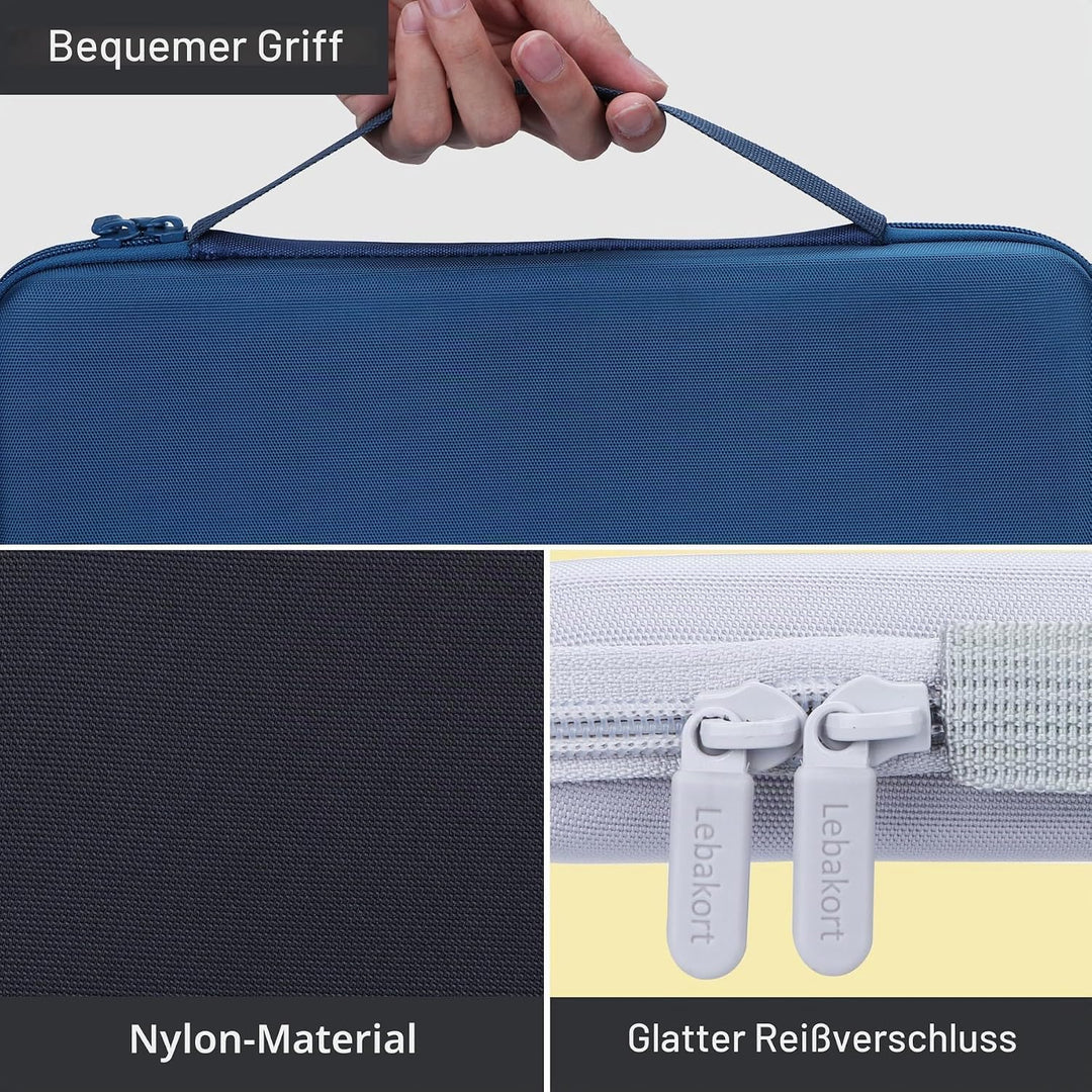 Hart Reise Schutz Hülle Etui Tasche für Logitech Pebble 2 Combo K380s K380 Tastatur und M350 Pebble