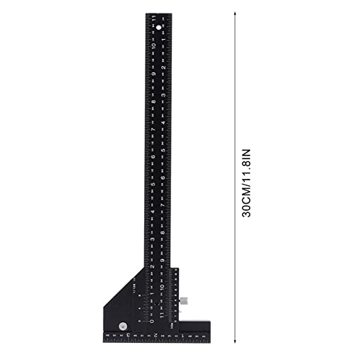 Lineal für die Holzbearbeitung, T-Quadrat-Lineal, T-Lineal aus Aluminiumlegierung, T-Lineal für die