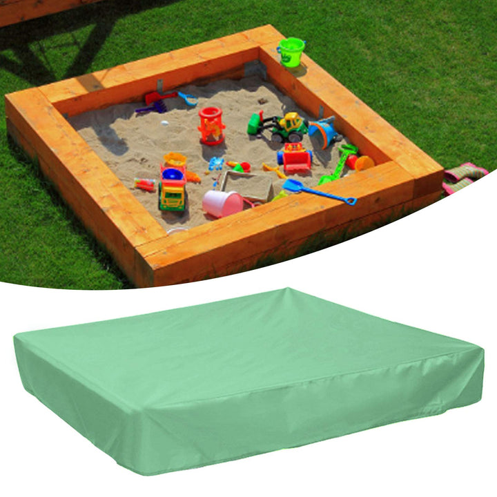 Planenabdeckung, Sandkastenabdeckung, quadratische Poolabdeckung für Kinder, Sandkasten, wasserdicht