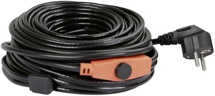 KERBL Frostschutz-Heizleitung mit Thermostat (Länge 37 m, frostfreie Wasserleitung bis -45° C, für T