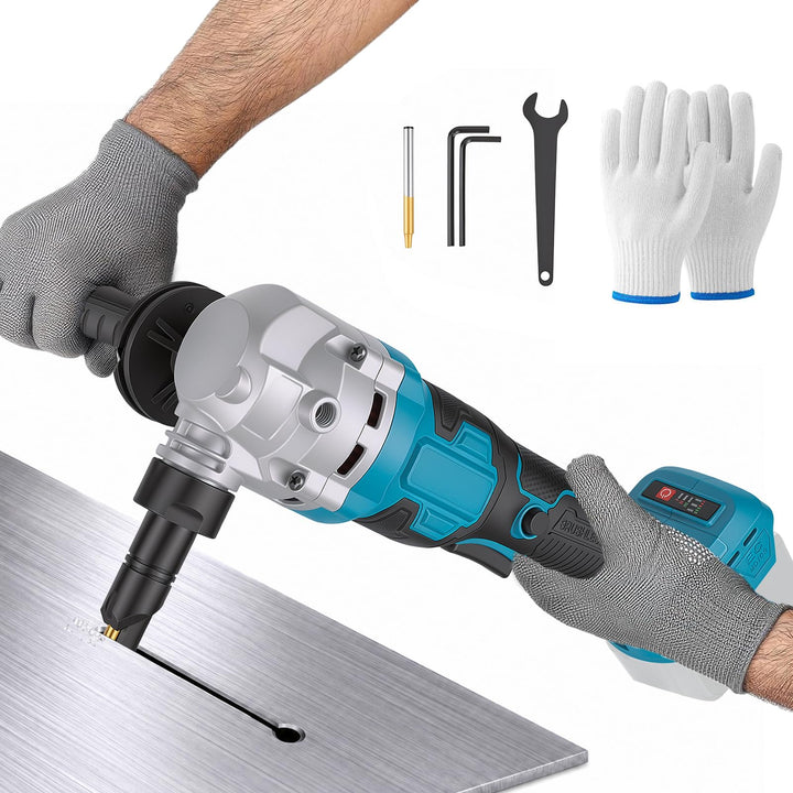 Blechknabber, Akkubetriebener Metallknabber Kompatibel mit Makita 18v Akku