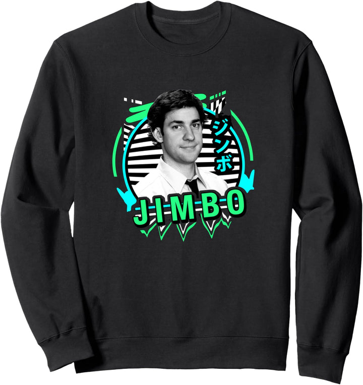 The Office Jimbo 90er Jahre Fluoreszierend mit Sweatshirt
