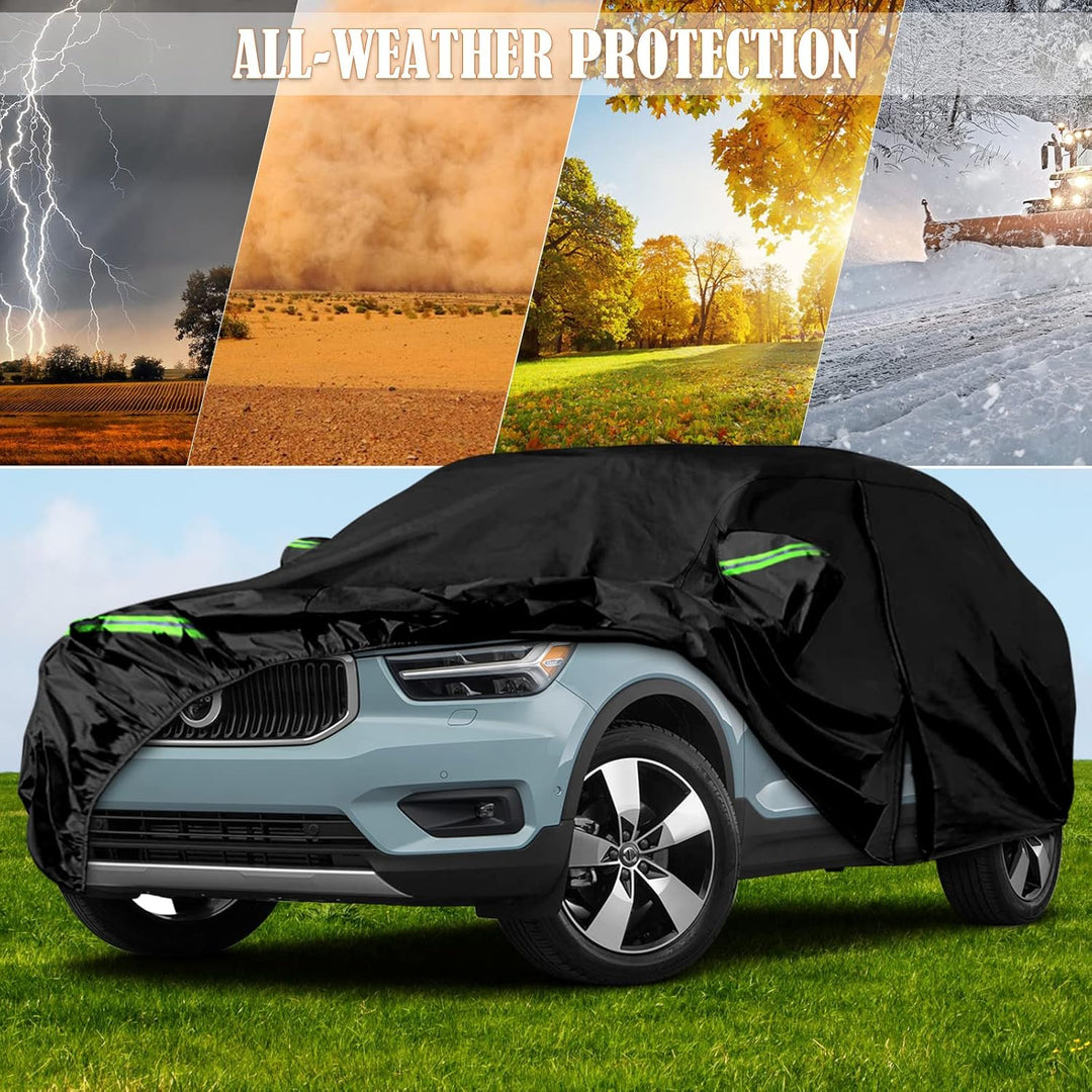 Autoabdeckung Wasserdicht Ersatz für 2017-2023 Volvo XC40, 2021-2023 Volvo C40, Vollgarage Autoplane