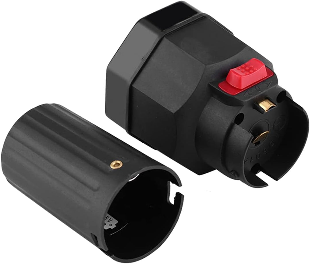 Yctze Rotisserie-Motor, Grillmotor, 1,5 V Batteriebetrieben Schwarz Elektrischer Grillmotor Brathalt