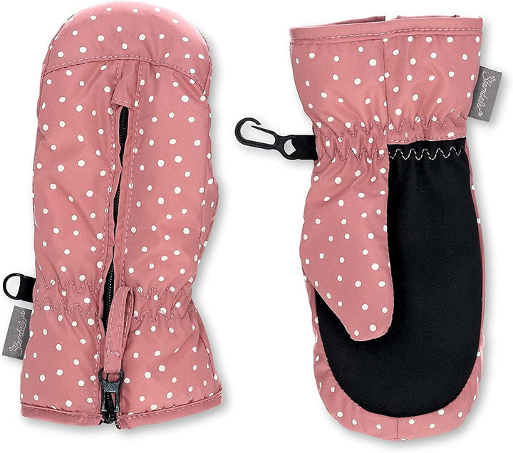 Sterntaler Baby Mädchen Fäustel Punkte Handschuh - Baby Fäustlinge Winter, Baby Handschuhe - wasserd