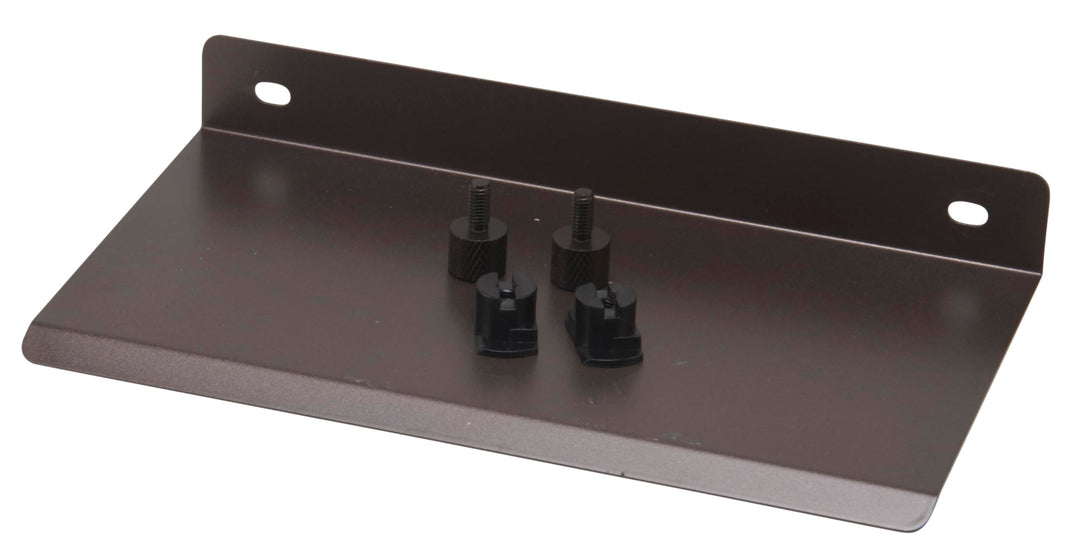 FibroTech Regal Klein - RAL 8025 (L19.4 x B11 x H2.4 cm, Farbe Stahlbraun, aus Stahl, minimalistisch