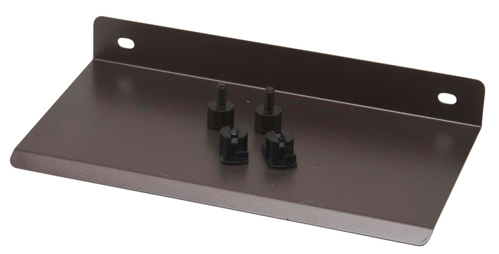 FibroTech Regal Klein - RAL 8025 (L19.4 x B11 x H2.4 cm, Farbe Stahlbraun, aus Stahl, minimalistisch