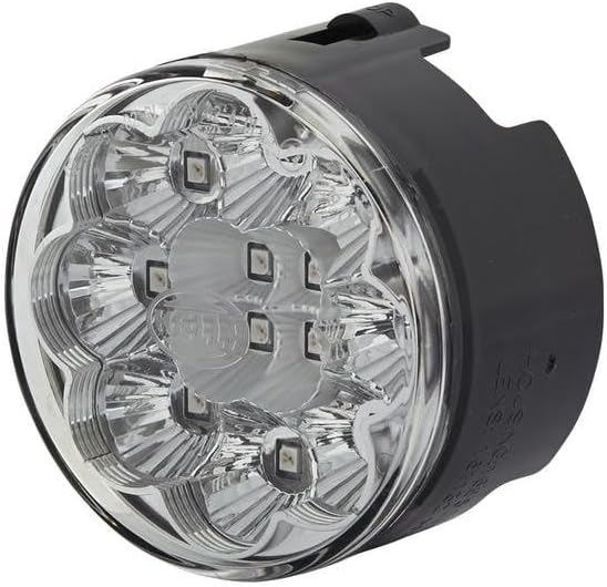 HELLA - Blinkleuchte - LED - 24V - Einbau/Schraubanschluss - Lichtscheibenfarbe: glasklar - rechts/h