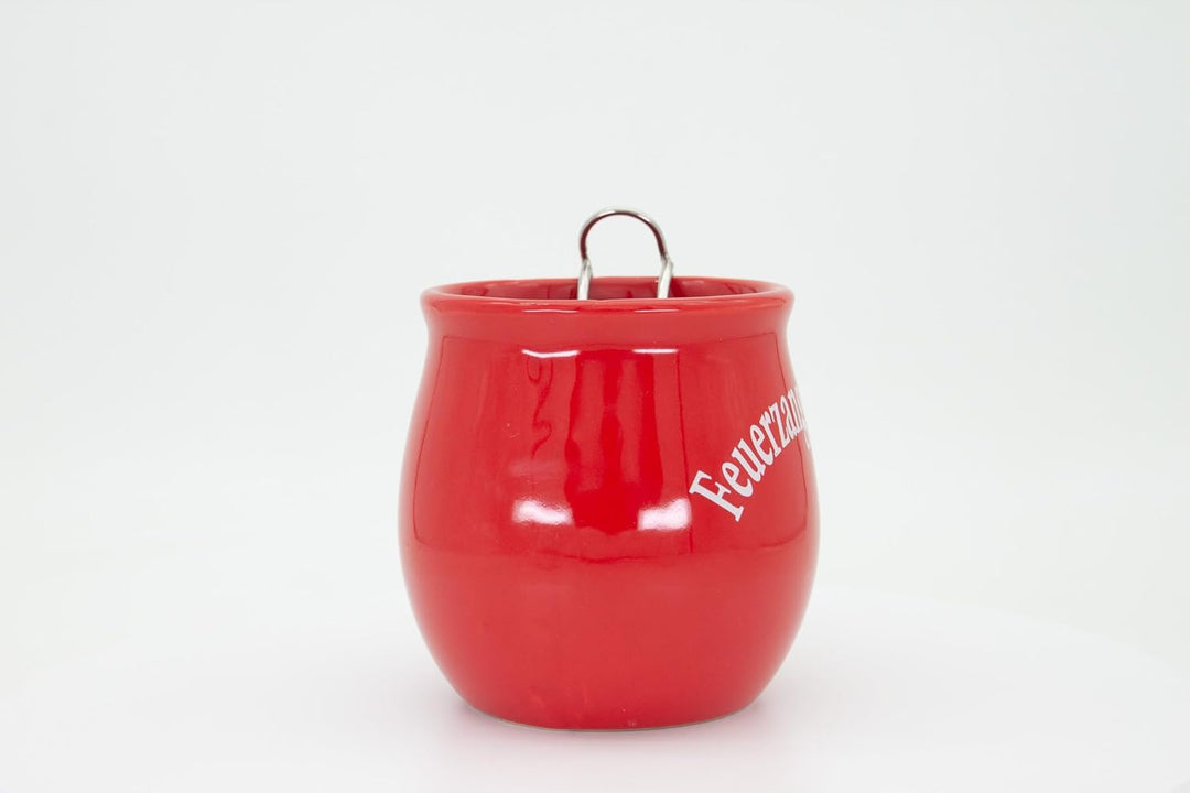 Feuerzangentasse 6er im Karton, Rot - für, Rot