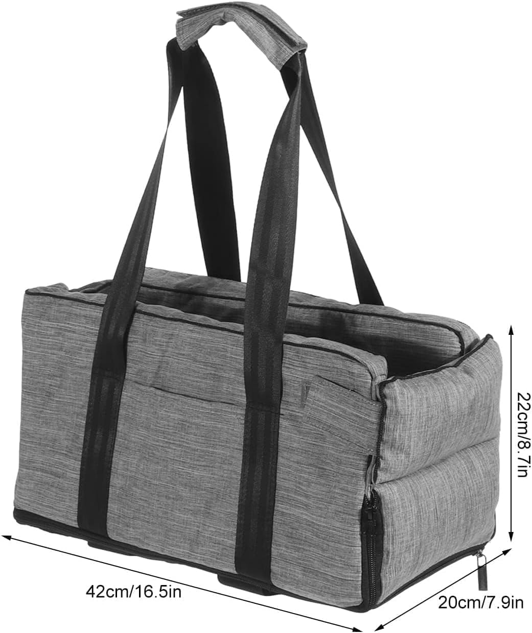 Auto-Armlehne, Hundesitz, Tragbar, Abnehmbar, Waschbar, Hundesitzerhöhung, Mittelkonsole, Hund, Katz