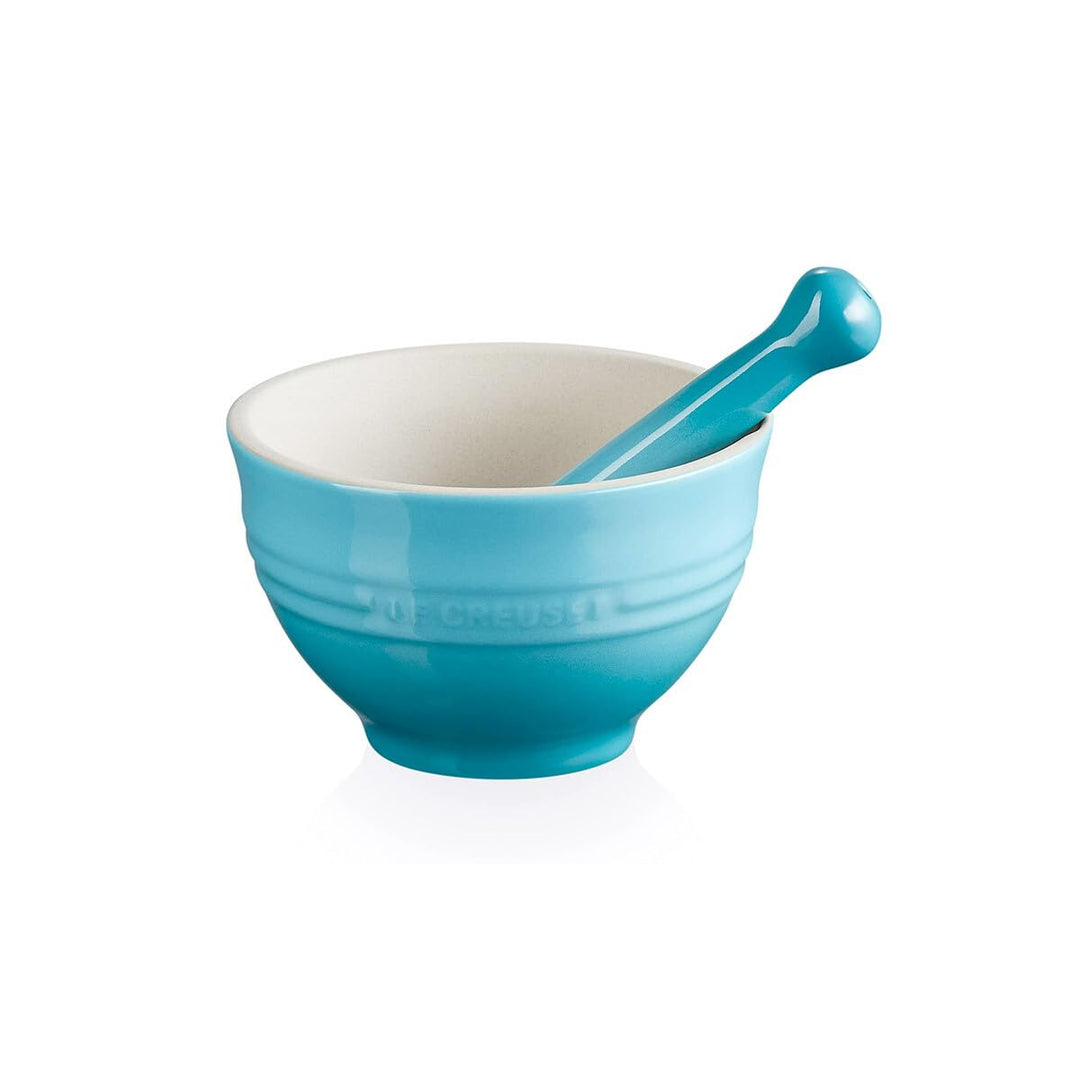 Le Creuset Mörser aus Steinzeug, 360 g, 300 ml, Karibik, 81209301700003, Karibik