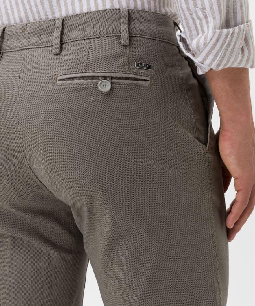 Eurex by Brax Herren Joe Hose 42W / 32L Taupe, 42W / 32L Taupe