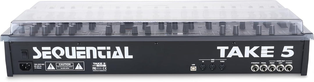 Decksaver Sequential Take 5 & Oberheim Teo-5 Soft Fit Staubschutzcover