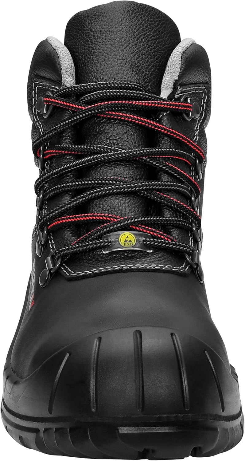ELTEN Sicherheitsschuhe RENZO GTX XXW Mid ESD S3, Herren, leicht, schwarz, Stahlkappe - Grösse 36 36